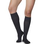 Irma Support Knee-High 60D Designers Socks Knee High Socks Black Swedish Stockings