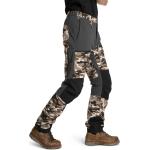 Camouflage-mönstrade Flerfärgade Shorts stora storlekar i Storlek XL i Twill för Herrar 
