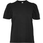 Isa Puff Tops T-shirts & Tops Short-sleeved Black Twist & Tango