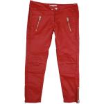 MC/Biker wear Hållbara Röda Biker jeans från Isabel Marant på rea i Storlek S för Damer 