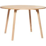 Runda matbord från Hübsch för 4 personer med diameter 115cm 