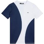 Mörkblåa Tränings t-shirts från J. LINDEBERG för Damer 