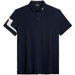 Mörkblåa Golftröjor från J. LINDEBERG för Herrar 