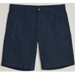 Mörkblåa Chino shorts från J. LINDEBERG i Satin för Herrar 