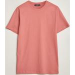 Rosa Kortärmade Kortärmade T-shirts från J. LINDEBERG i Bomull för Herrar 