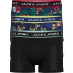 Svarta Boxershorts från Jack & Jones 3 delar i Storlek S för Herrar 