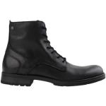 Gråa Ankle-boots från Jack & Jones i storlek 40 med Blockklack med Dragkedja med rundad tå i Läder för Herrar 
