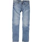 Ljusblåa Slim fit jeans från Jack & Jones i Storlek M för Herrar 