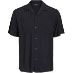 Svarta Kortärmade Kortärmade skjortor från Jack & Jones på rea i Storlek XXL i Viskos för Herrar 