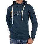 JACK & JONES Långärmad tröja för män Cory SWEAT HOOD CORE 2014, Blå (Midnight Navy), S