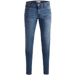 Super skinny Ekologiska Blåa Skinny jeans från Jack & Jones med W33 i Denim för Herrar 
