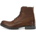 Jack & Jones Fworka Leather 19 Sts Boots Brun EU 42 Man