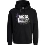 Svarta Sweatshirts från Jack & Jones i Storlek XXL för Herrar 