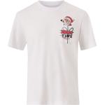 Vita Jul Kortärmade T-shirts från Jack & Jones på rea i Storlek L 