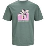 Gröna Kortärmade T-shirts från Jack & Jones i Storlek XXL för Herrar 