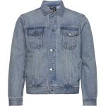 Blåa Jeansjackor från Armani Exchange i Storlek M i Denim 