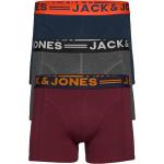 Röda Boxershorts från Jack & Jones 3 delar i Storlek S för Herrar 