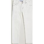 Vita Slim fit jeans med nitar från Jacob Cohen för Herrar 