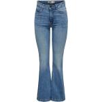 Blåa Flare jeans från Jacqueline de Yong på rea i Denim för Damer 