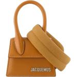 Vintage Hållbara Ljusbruna Handväskor i skinn från Jacquemus i Läder för Damer 