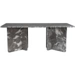 Gråa Runda matbord med diameter 200cm i Marmor 