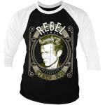 James Dean - Rebel Since 1931 Baseball 3/4 Sleeve Tee, Long Sleeve T-Shirt
