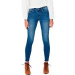 Skinny jeans med fransar från Jacqueline de Yong i Storlek XL i Denim för Damer 