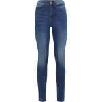 Blåa High waisted jeans från Jacqueline de Yong på rea med L32 med W26 i Denim för Damer 
