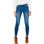 Regular Blåa Skinny jeans från Jacqueline de Yong på rea i Storlek L för Damer 