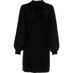 Svarta Korta klänningar med puffärm från Jacqueline de Yong i Storlek L med Hög ringning för Damer 