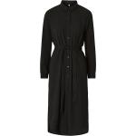 Vadlånga Svarta Långärmade Skjortklänningar från Jacqueline de Yong i Storlek L för Damer 