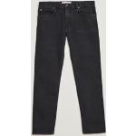 Ekologiska Svarta Tapered jeans i Denim för Herrar 