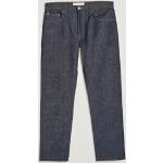 Ekologiska Blåa Tapered jeans för Herrar 