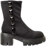 Svarta Ankle-boots från Jeannot med Klackhöjd 5cm till 7cm för Damer 