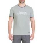 Jeep O100795e069 Short Sleeve T-shirt Grönt L Man