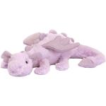 Lavendelfärgade Drake Gosedjur från Jellycat med Drak-tema 