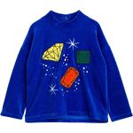 Blåa Polotröjor för barn från Mini Rodini i Storlek 92 
