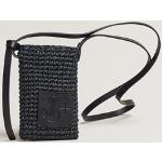 Jil Sander Crochet Phone Pocket Black