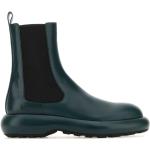 Gröna Ankle-boots från JIL SANDER Jil på rea i Läder för Damer 