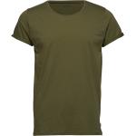 Jimmy Solid Tops T-shirts Short-sleeved Green Resteröds
