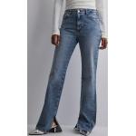 Blåa Slim fit jeans med strass från JJXX med L32 med W29 i Storlek M i Denim för Damer 