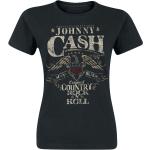 Johnny Cash - Rockabilly T-shirt - Rock 'n' Roll - S XXL - för Dam - svart