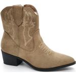 Khaki Cowboy-boots på rea i storlek 37 för Damer 