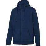 Blåa Tränings hoodies på rea i Storlek XL i Flanell för Herrar 