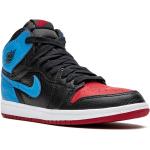 Svarta Skinnsneakers från Nike Jordan med Snörning med rundad tå i Läder för Pojkar 
