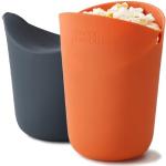 Gråa Popcornmaskiner från Joseph Joseph M-Cuisine 2 delar i Silikon 