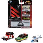 Jurassic Park 3-Pack A Nano Cars Toys Toy Cars & Vehicles Toy Cars Multi/patterned Jada Toys