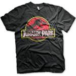 Jurassic Park Distressed Logo T-Shirt, T-Shirt