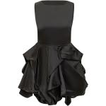 Svarta Peplum-klänningar för Damer 