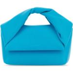 Blåa Handväskor i skinn i Nappa för Damer 